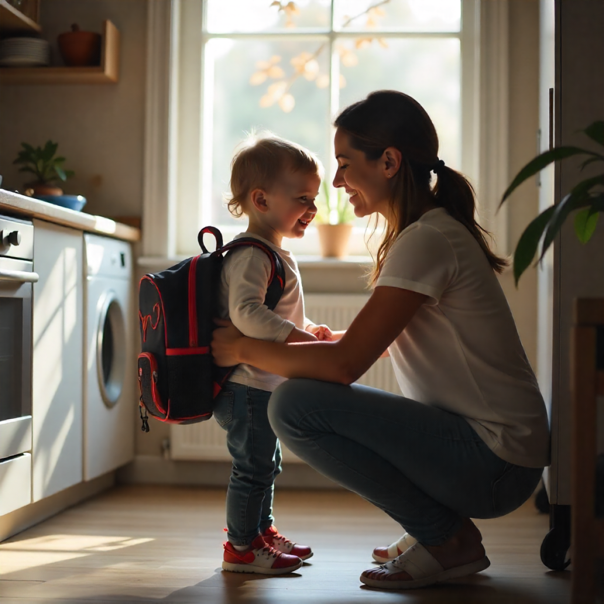 Сутрешни навици, които правят оставянето в яслата по-лесно!