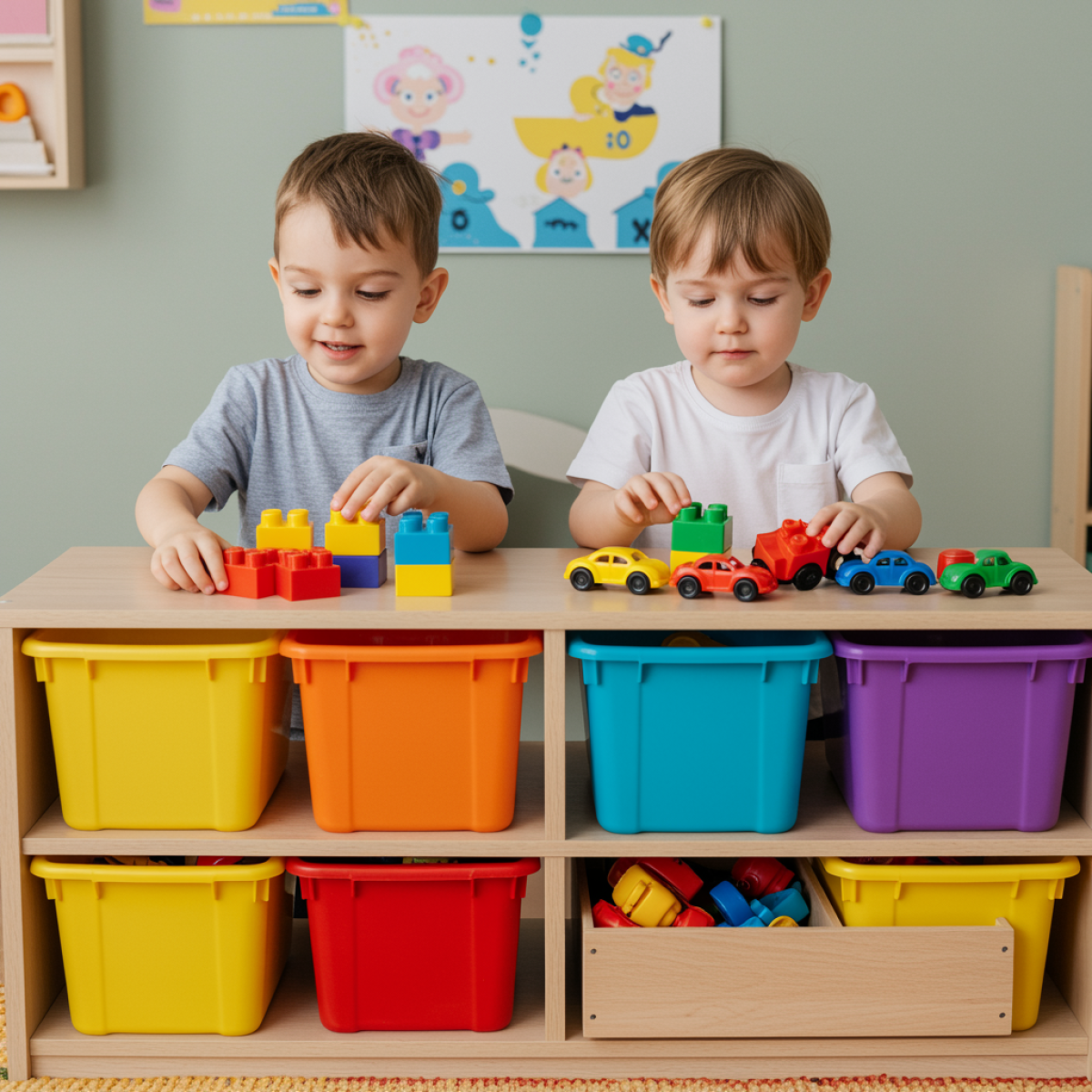 How to Help Children Develop Habits for Keeping Their Toys Organized